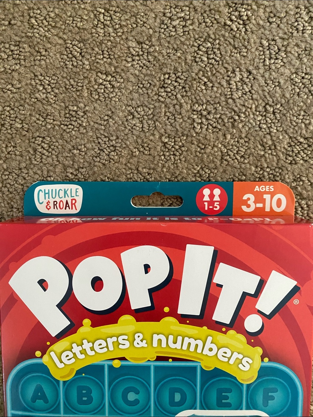 Pop It! Letters & Numbers - Picture 4 of 11